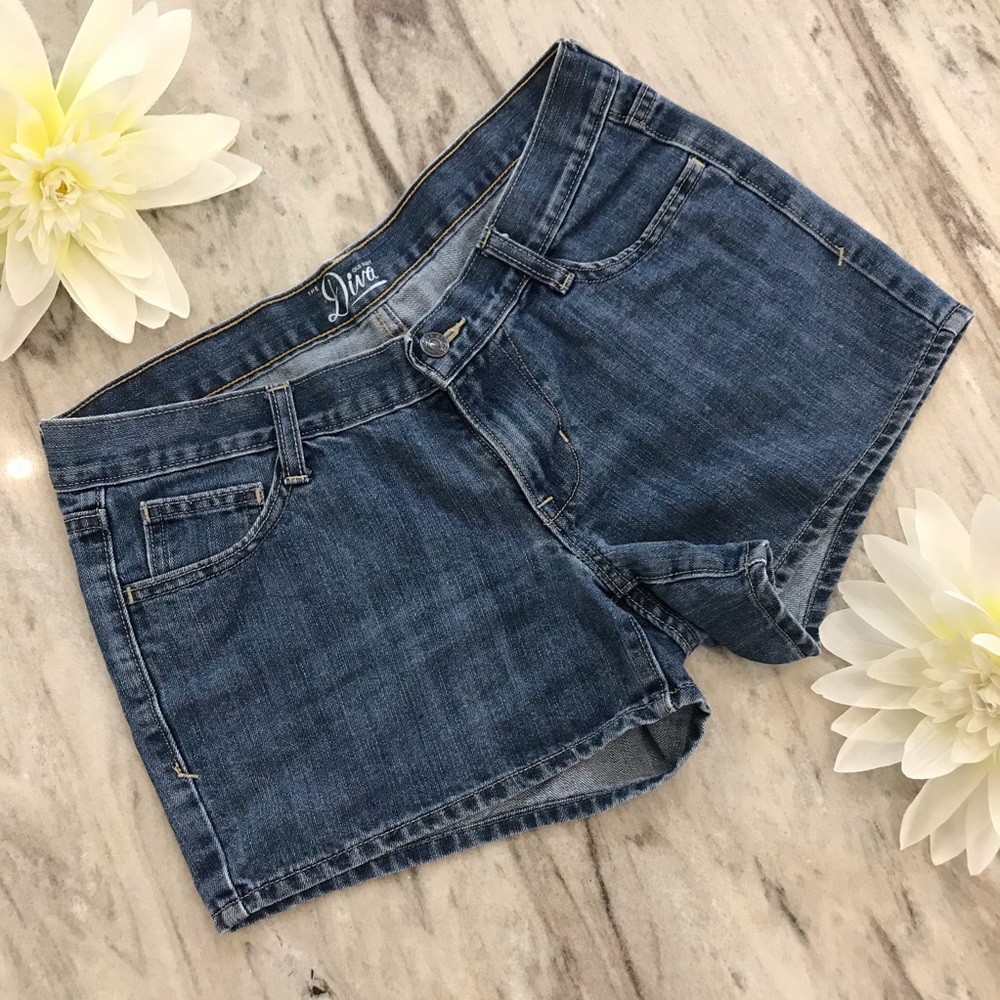Mid rise denim shorts - Old Navy